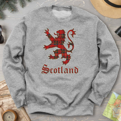Scotland Tartan Lion Sweatshirt