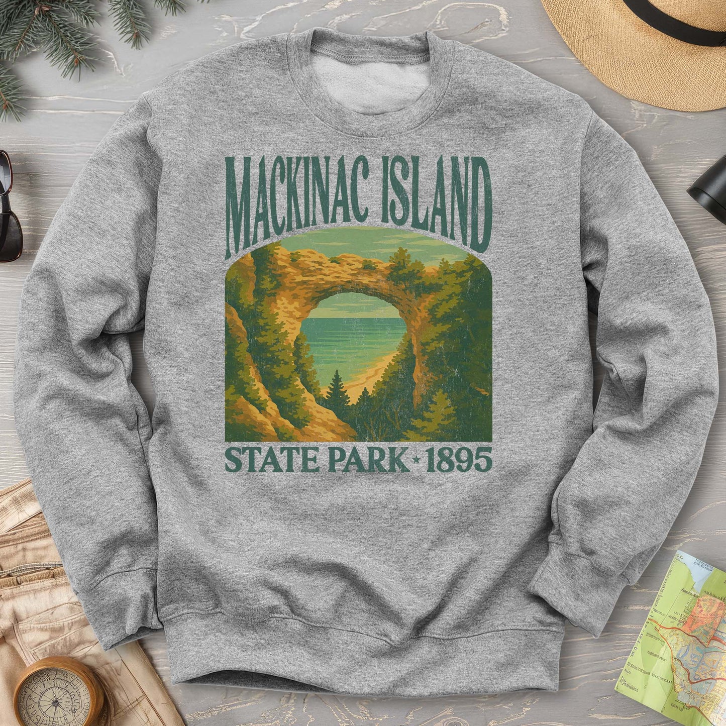 Mackinac Island State Park"Big and Bold" Sweatshirt