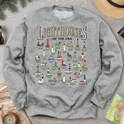 Lighthouses of the USA Sweatshirt