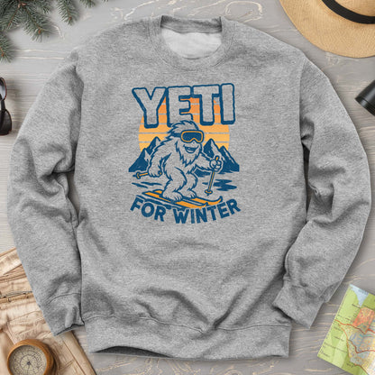 Yeti For Winter Sweatshirt