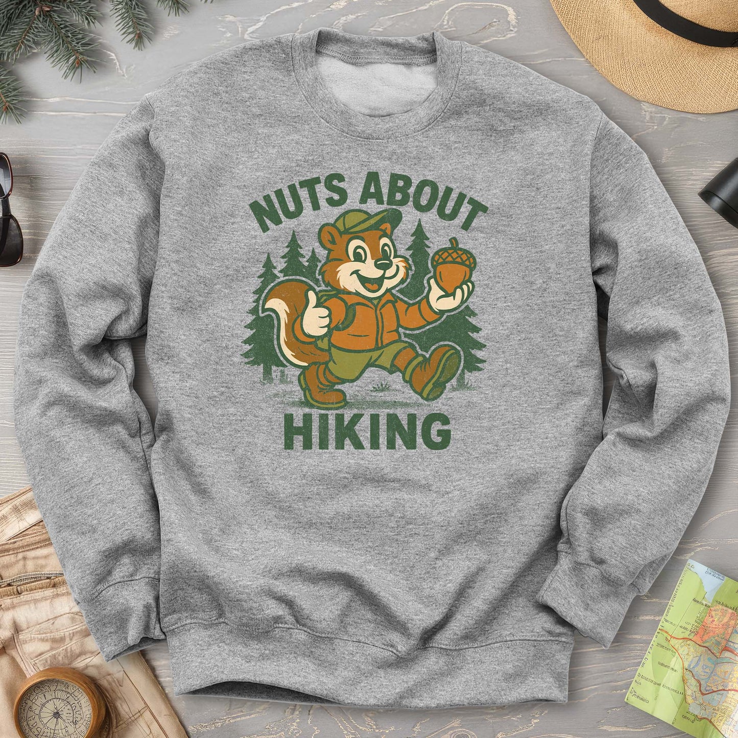 Nuts About Hiking Sweatshirt