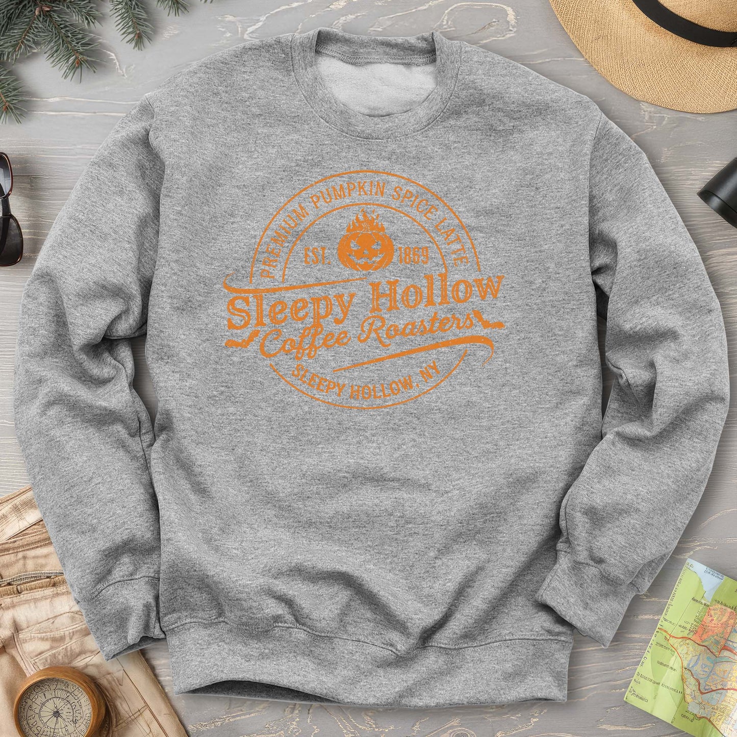 Sleepy Hollow Coffee Roasters Badge Sweatshirt