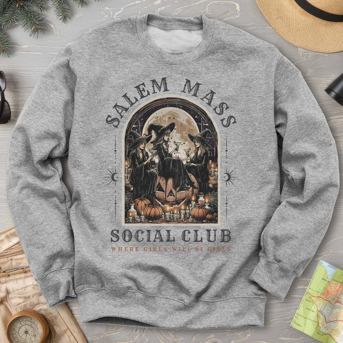 Salem Mass Social Club Sweatshirt