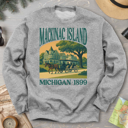 Mackinac Island Michigan "Big and Bold" Sweatshirt