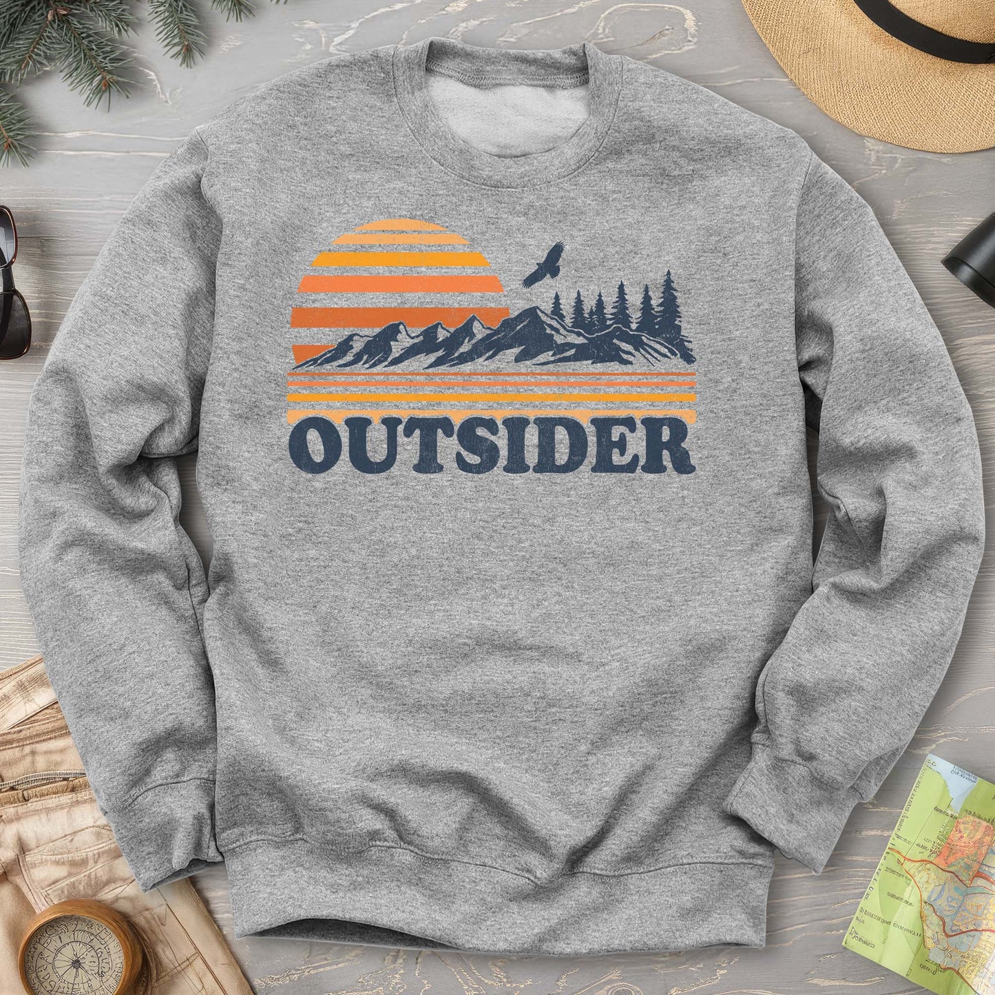 Outsider Vintage Mountains Sweatshirt