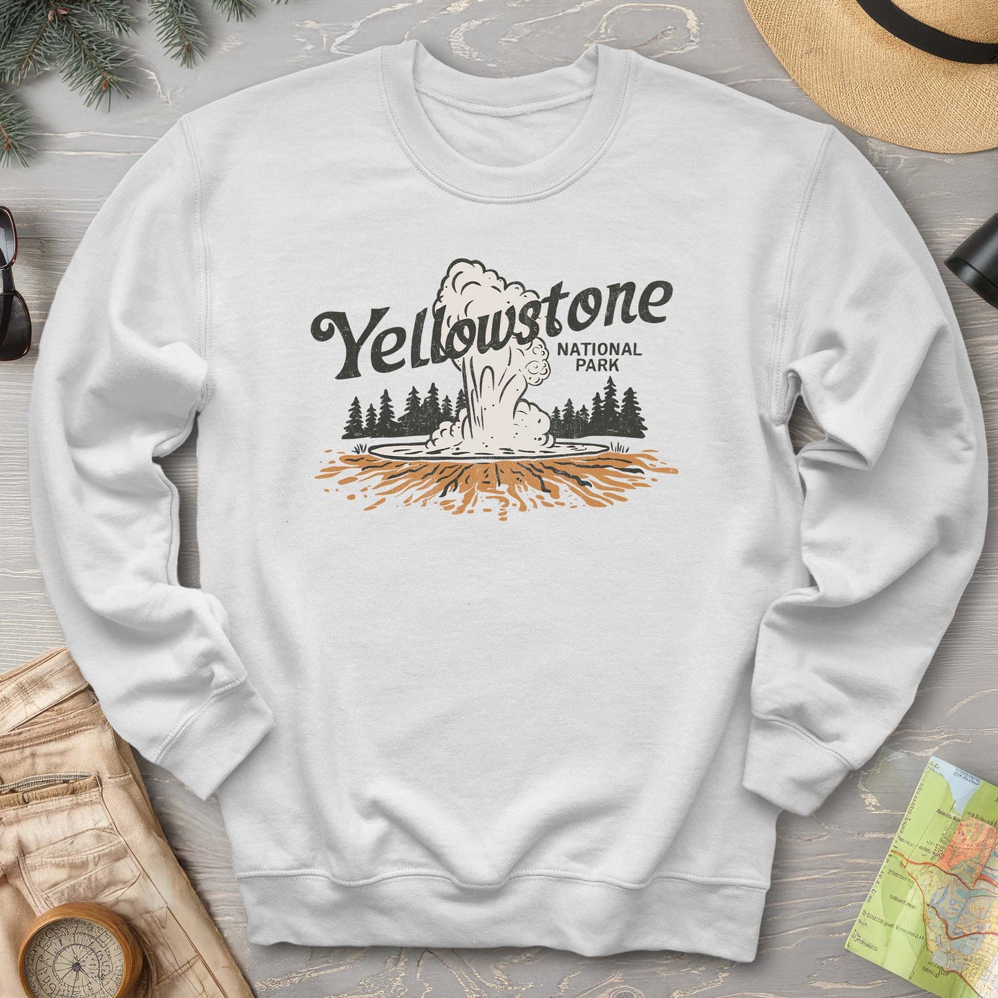 Yellowstone National Park "Old Faithful" Sweatshirt