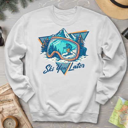 Ski You Later Retro 1980's Sweatshirt