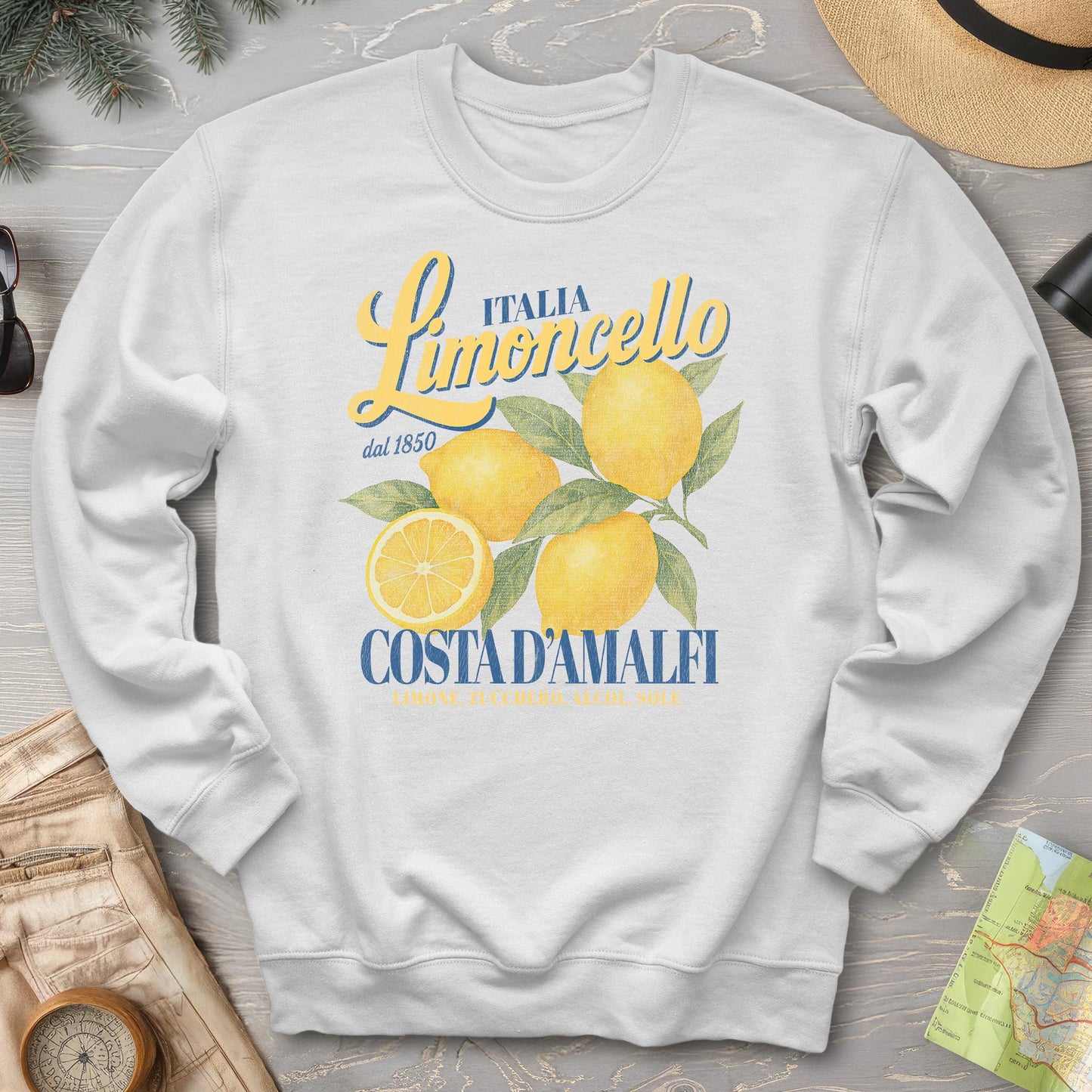 Amalfi Coast "Limoncello" Sweatshirt