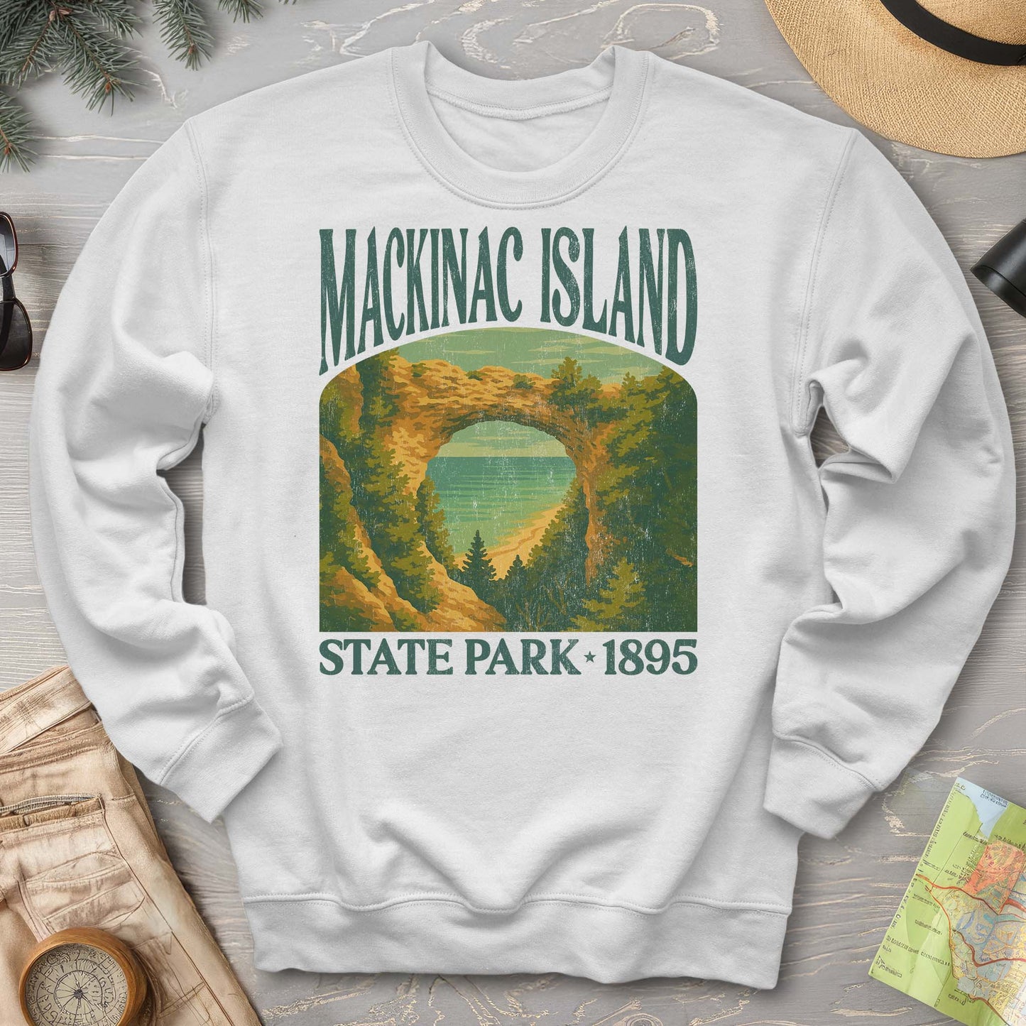 Mackinac Island State Park"Big and Bold" Sweatshirt