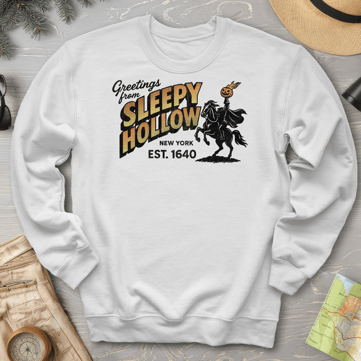 Greetings from Sleepy Hollow Sweatshirt