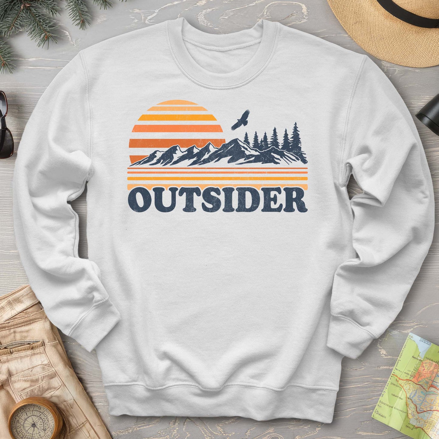 Outsider Vintage Mountains Sweatshirt