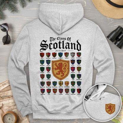 Clans of Scotland "Tartans"Front/Back Print Hoodie