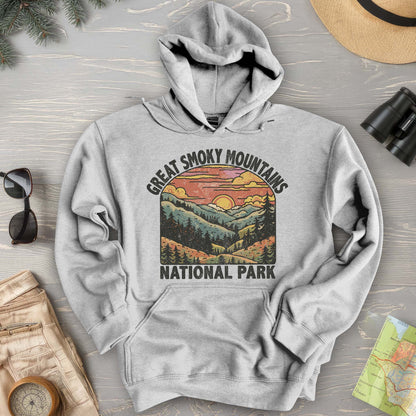 Great Smoky Mountains National Park Sunset Hoodie