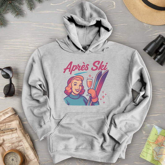 Apres Ski Retro 1950's Hoodie