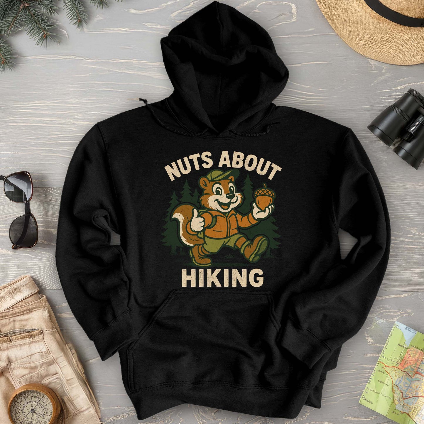 Nuts About Hiking Hoodie