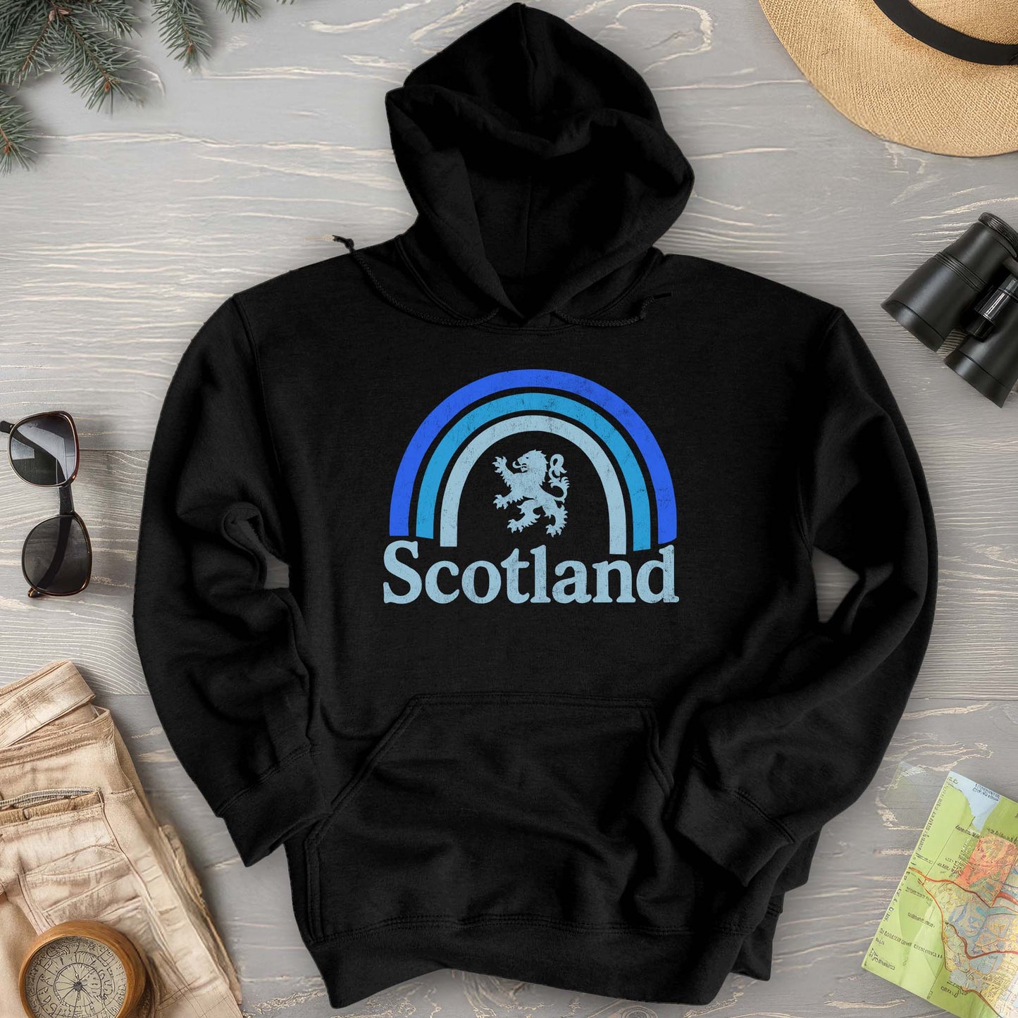 Scotland Rainbow Lion Hoodie