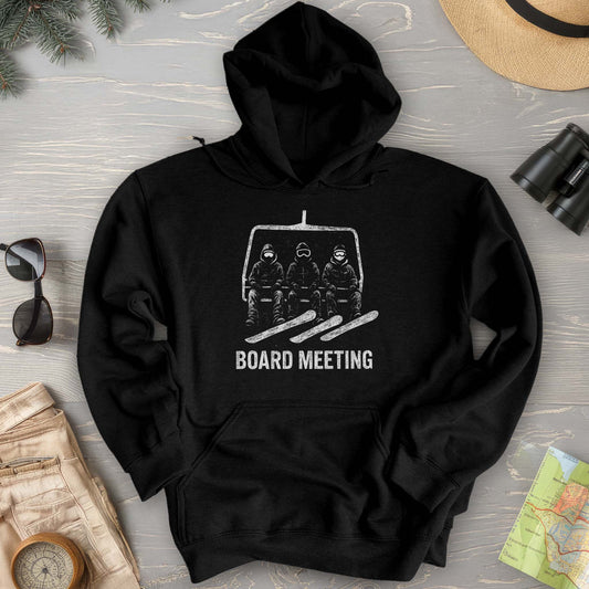 Snowboard "Board Meeting" Hoodie