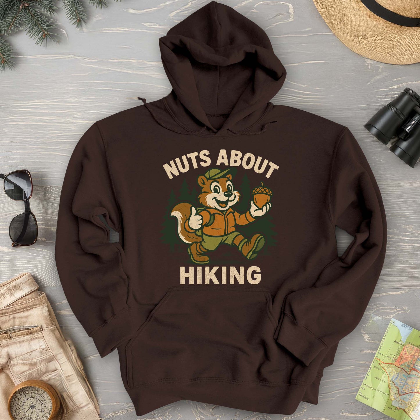 Nuts About Hiking Hoodie