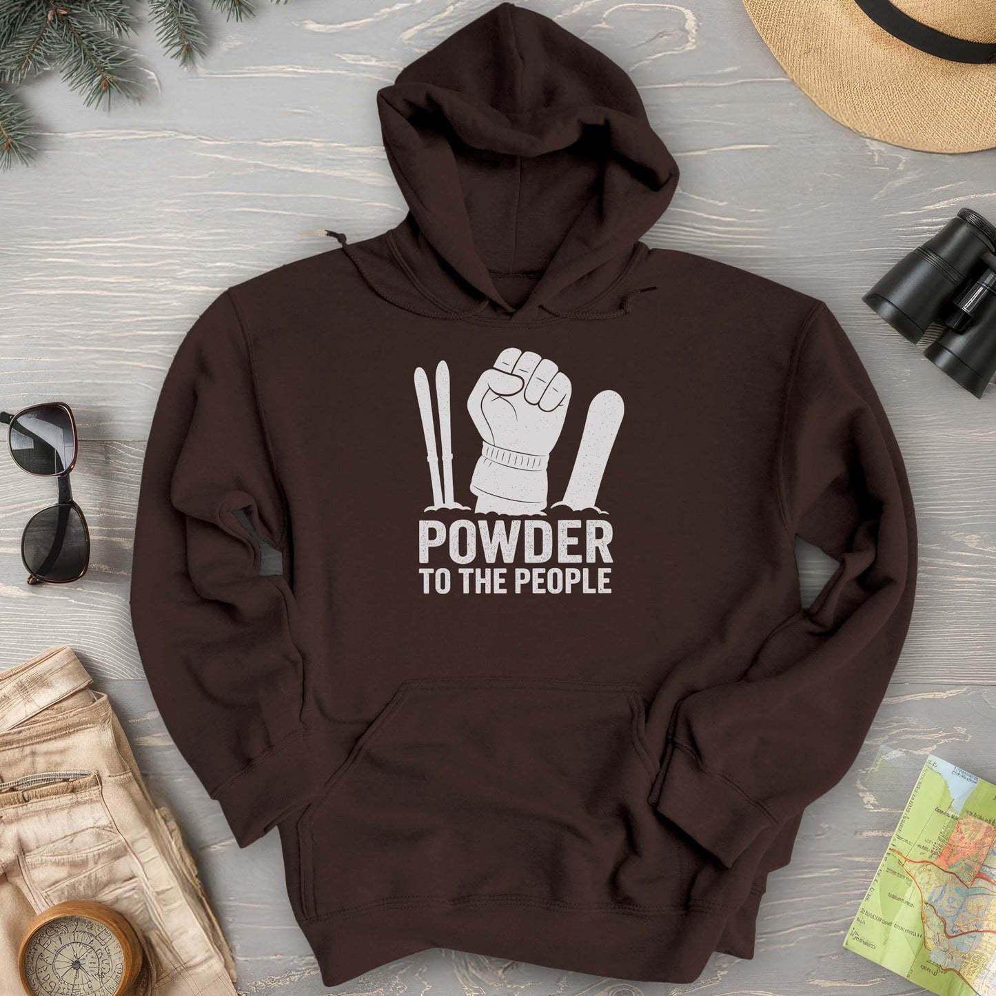 Powder to the People Hoodie