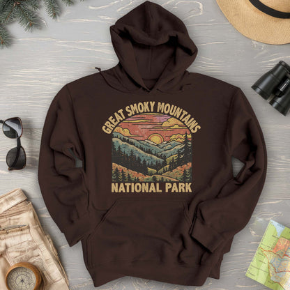Great Smoky Mountains National Park Sunset Hoodie