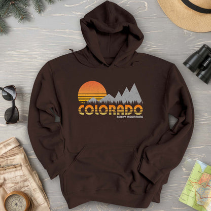 Colorado Rocky Mountains "80's Retro" Hoodie