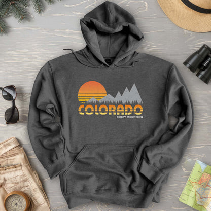 Colorado Rocky Mountains "80's Retro" Hoodie