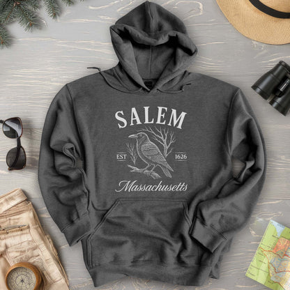 Salem Massachusetts Raven Hoodie