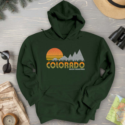 Colorado Rocky Mountains "80's Retro" Hoodie