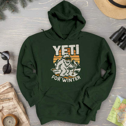 Yeti for Winter Hoodie