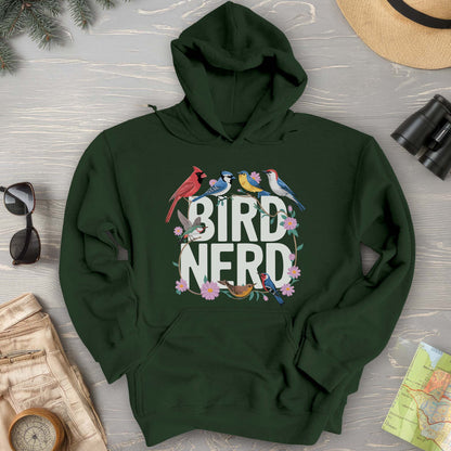 Bird Nerd "Flower Birds" Hoodie