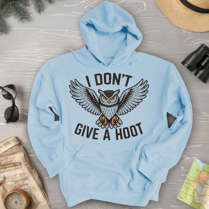 I Don't Give a Hoot "Vintage Owl" Hoodie
