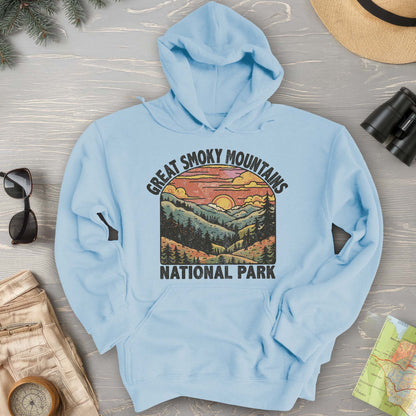 Great Smoky Mountains National Park Sunset Hoodie