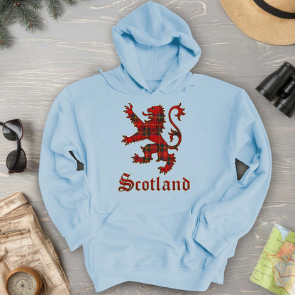 Scotland Tartan Lion Hoodie