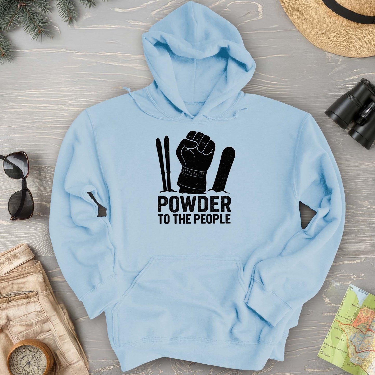 Powder to the People Hoodie