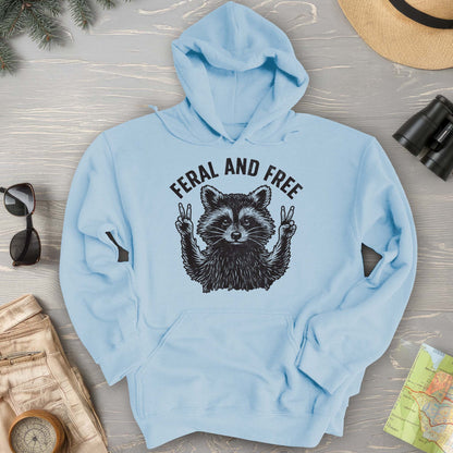 Feral and Free "Vintage Raccoon" Hoodie