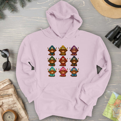 Tartan Highland Cows Hoodie