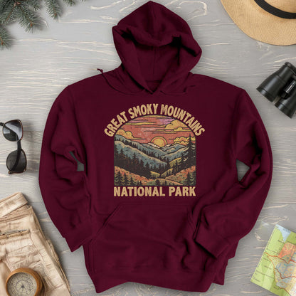 Great Smoky Mountains National Park Sunset Hoodie