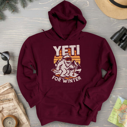 Yeti for Winter Hoodie