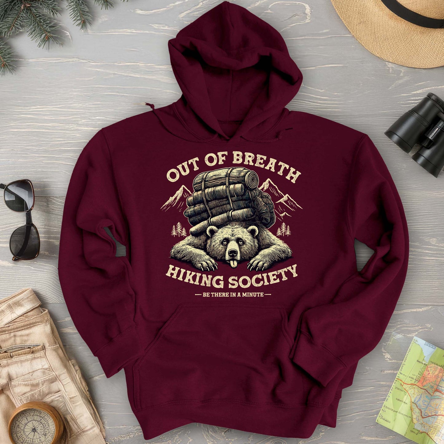 Out of Breath Hiking Society Hoodie