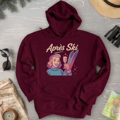Apres Ski Retro 1950's Hoodie
