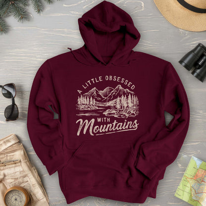 "A Little Obsessed with Mountains" Hoodie
