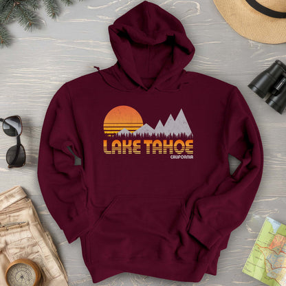Lake Tahoe Retro 80's Hoodie