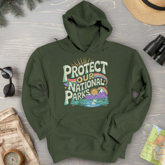 Protect our Parks "Happy Hippie" Hoodie