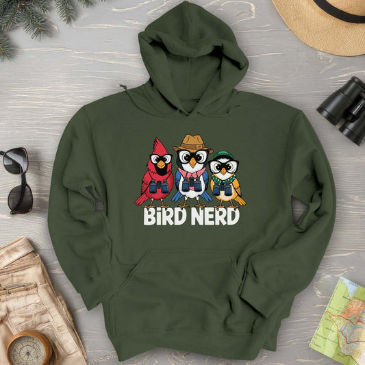 Bird Nerd "Birding Birds" Hoodie