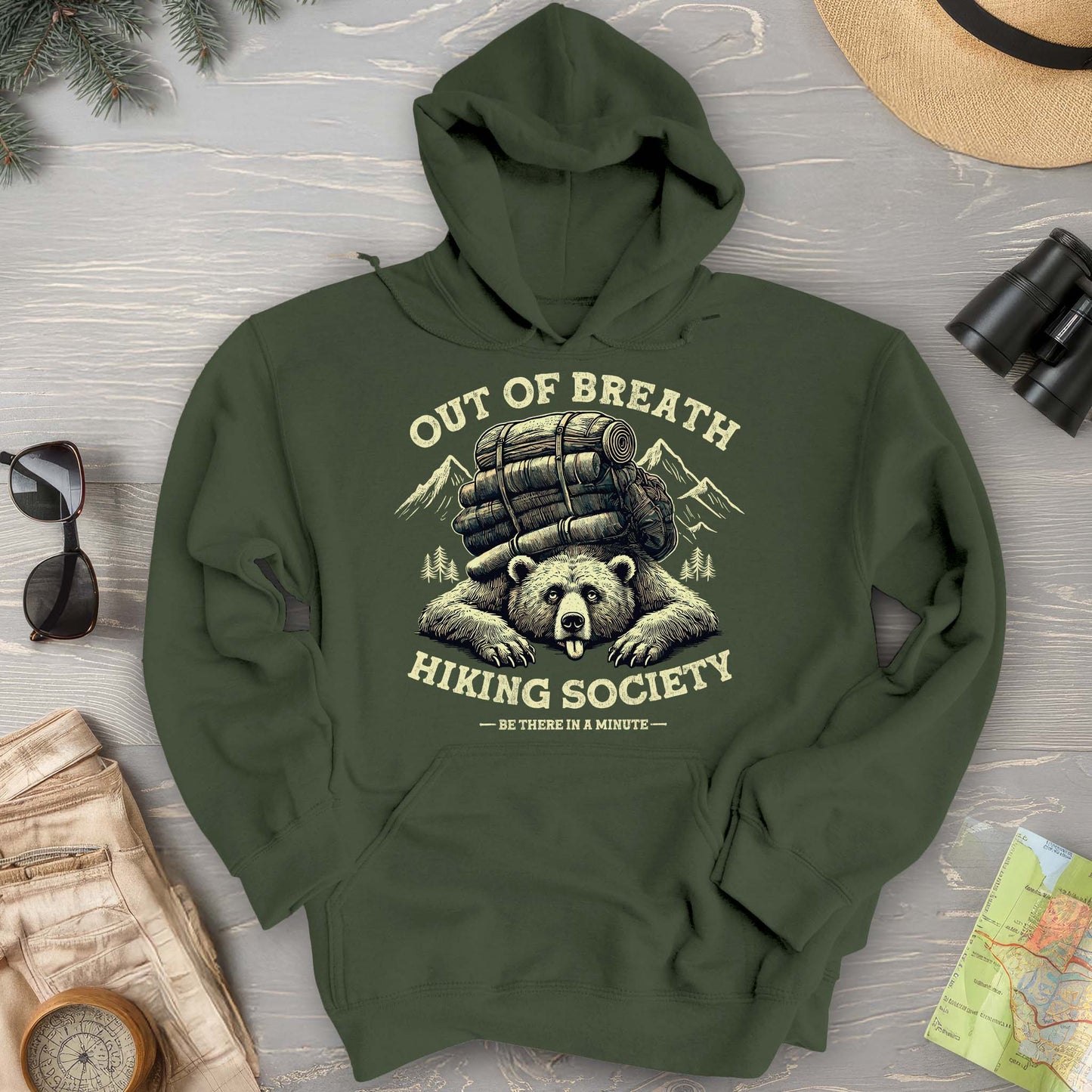 Out of Breath Hiking Society Hoodie