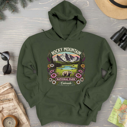 Rocky Mountain National Park "Wildflower" Hoodie