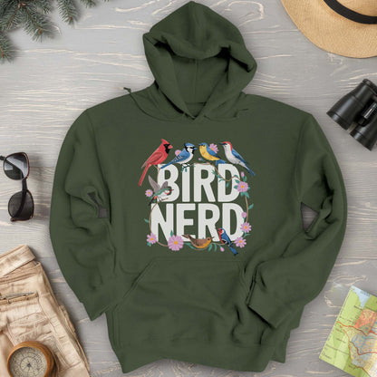 Bird Nerd "Flower Birds" Hoodie