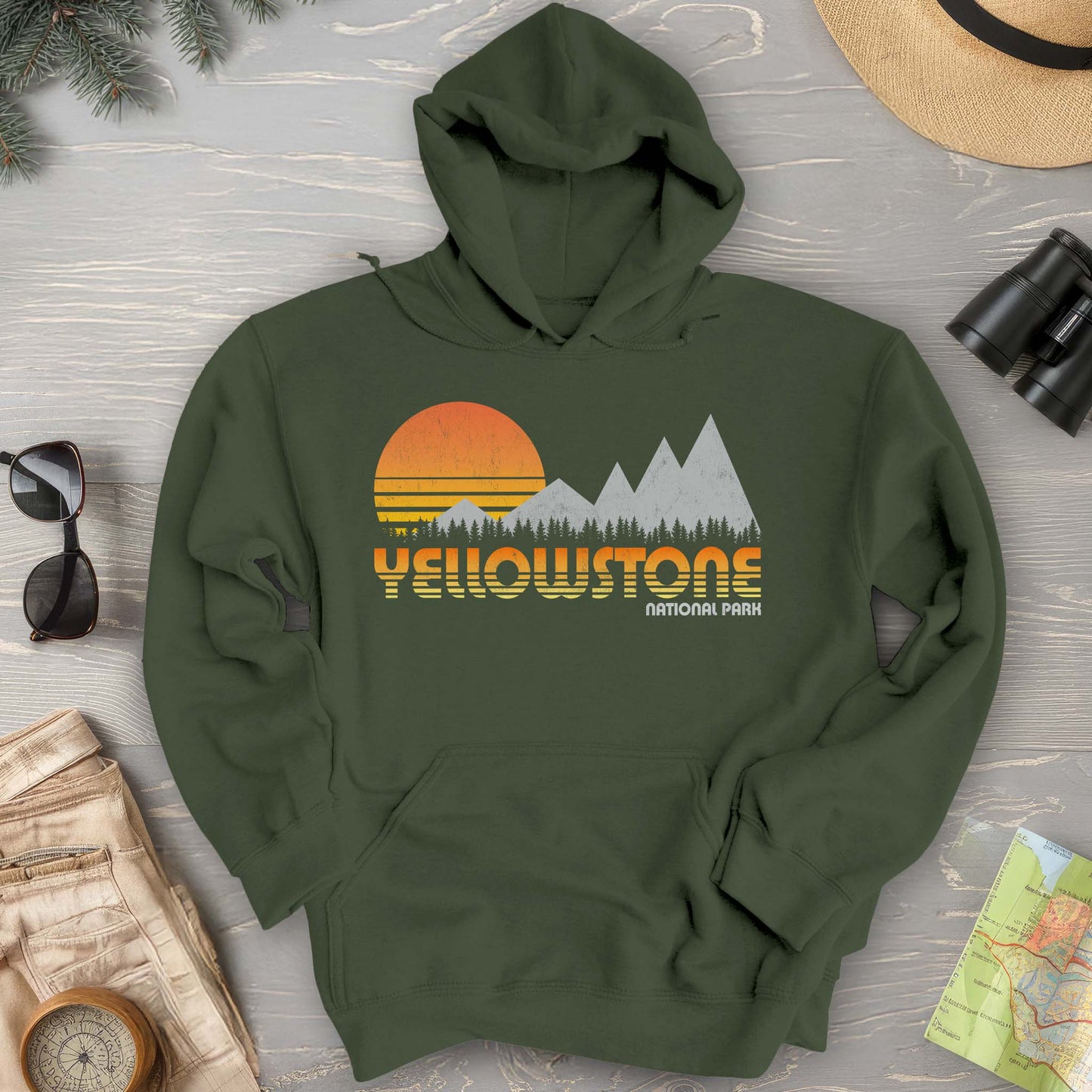 Yellowstone 80's Retro Hoodie