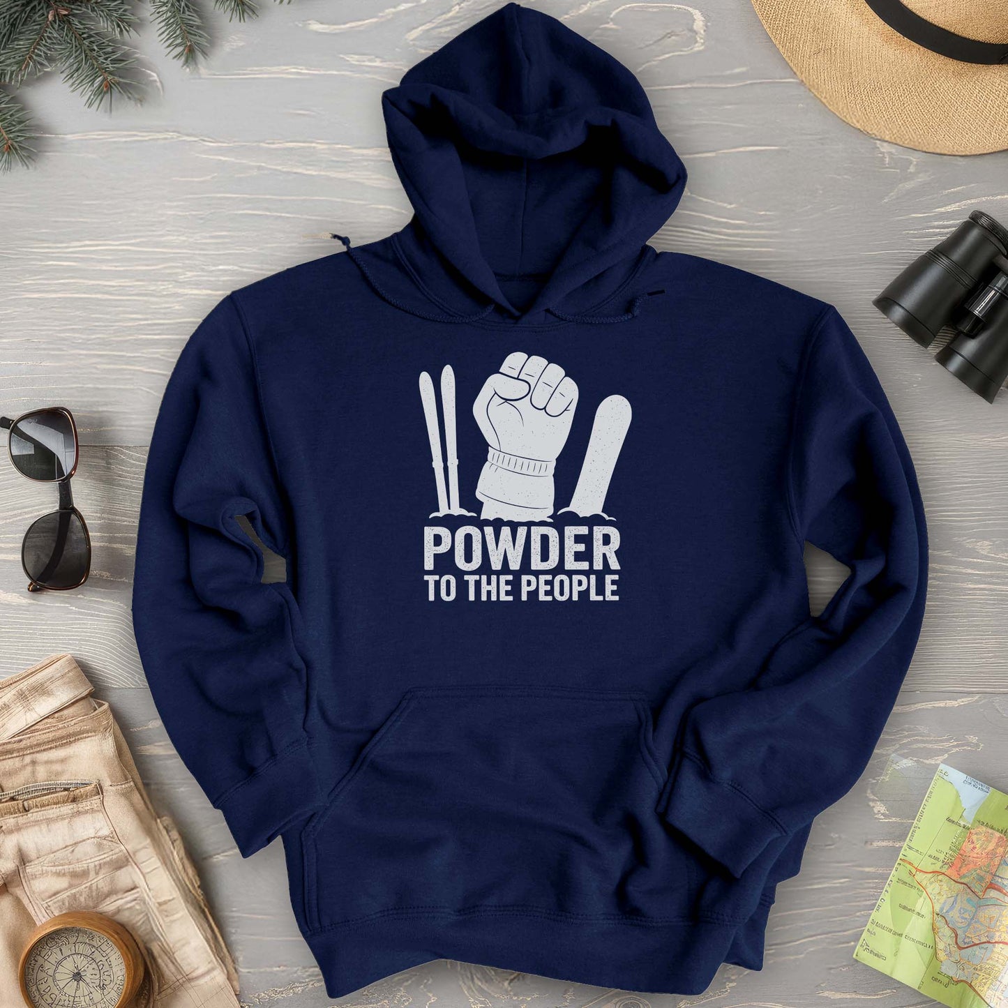 Powder to the People Hoodie