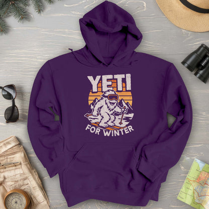 Yeti for Winter Hoodie